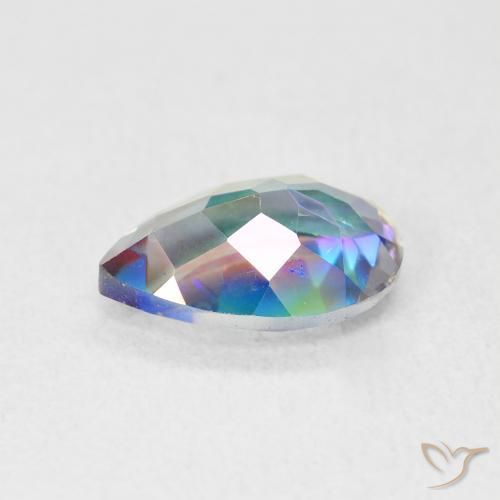 Mystic Quartz Gemstone in 10 x 7 mm (calibrated) Size for Sale, Mystic Quartz Stone in Multicolor Color