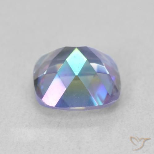 Mystic Quartz Gemstone in 8 x 8 mm (calibrated) Size for Sale, Mystic Quartz Stone in Multicolor Color