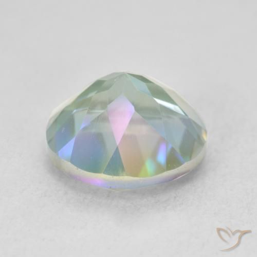 Mystic Quartz Gemstone in 10 mm (calibrated) Size for Sale, Mystic Quartz Stone in Multicolor Color
