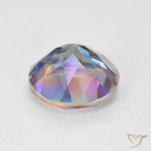 Mystic Quartz Gemstone in 10 mm (calibrated) Size for Sale, Mystic Quartz Stone in Multicolor Color