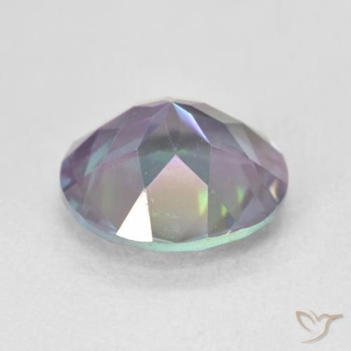 Mystic Quartz Gemstone in 10 mm (calibrated) Size for Sale, Mystic Quartz Stone in Multicolor Color