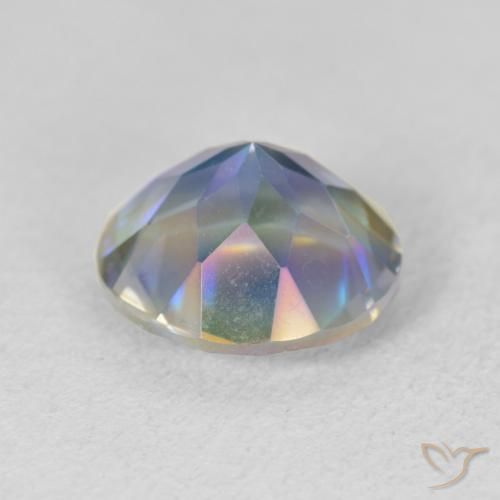 Mystic Quartz Gemstone in 10 mm (calibrated) Size for Sale, Mystic Quartz Stone in Multicolor Color