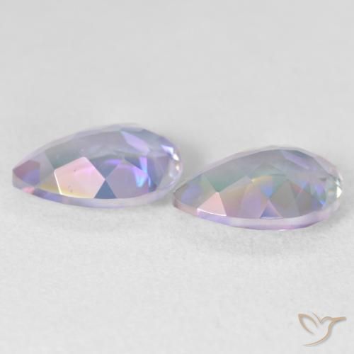 Mystic Quartz Gemstones in 10 x 7 mm (calibrated) Size for Sale, Mystic Quartz Stones in Multicolor Color