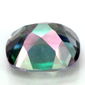 Mystic Topaz Gemstone in 11.9 x 10.1 mm Size for Sale, Mystic Topaz Stone in Top Rainbow Color