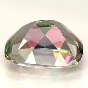 Mystic Topaz Gemstone in 12.1 x 10 mm Size for Sale, Mystic Topaz Stone in Top Rainbow Color