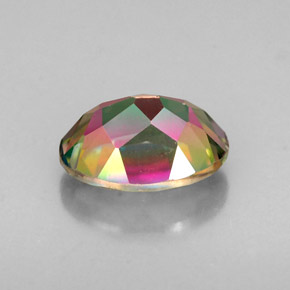 Mystic Topaz Gemstone in 8 x 6 mm (calibrated) Size for Sale, Mystic Topaz Stone in Top Rainbow Color