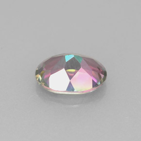 Mystic Topaz Gemstone in 8 x 6 mm (calibrated) Size for Sale, Mystic Topaz Stone in Top Rainbow Color