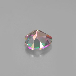 Mystic Topaz Gemstone in 6 x 6 mm (calibrated) Size for Sale, Mystic Topaz Stone in Top Rainbow Color