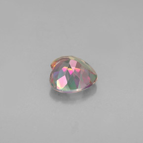 Mystic Topaz Gemstone in 6 x 6 mm (calibrated) Size for Sale, Mystic Topaz Stone in Top Rainbow Color