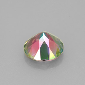 Mystic Topaz Gemstone in 8 mm (calibrated) Size for Sale, Mystic Topaz Stone in Top Rainbow Color