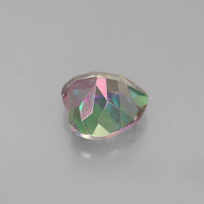 Mystic Topaz Gemstone in 6 x 6 mm (calibrated) Size for Sale, Mystic Topaz Stone in Top Rainbow Color