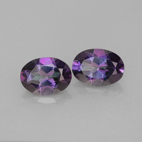 1.88 ct Violet Mystic Topaz Stone, Natural Mystic Topaz in Oval Facet Shape for Sale
