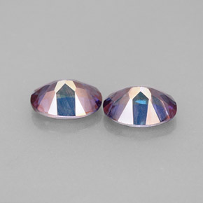 Mystic Topaz Gemstone in 7 x 5 mm (calibrated) Size for Sale, Mystic Topaz Stone in Violet Color