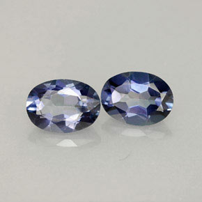 2.04 ct Blue Mystic Topaz Stone, Natural Mystic Topaz in Oval Facet Shape for Sale