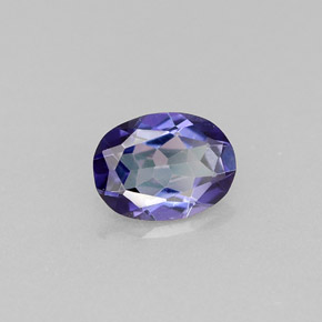0.68 ct Violet Mystic Topaz Stone, Natural Mystic Topaz in Oval Facet Shape for Sale