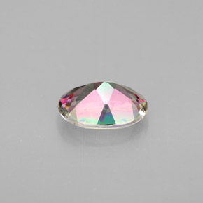 Mystic Topaz Gemstone in 8 x 6 mm (calibrated) Size for Sale, Mystic Topaz Stone in Top Rainbow Color