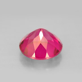 Mystic Topaz Gemstone in 10 mm (calibrated) Size for Sale, Mystic Topaz Stone in Orange Raspberry Color