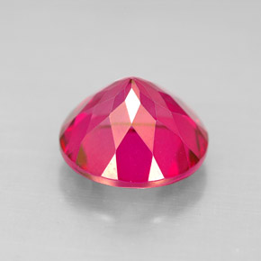 Mystic Topaz Gemstone in 10 mm (calibrated) Size for Sale, Mystic Topaz Stone in Orange Raspberry Color