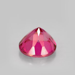 Mystic Topaz Gemstone in 10 mm (calibrated) Size for Sale, Mystic Topaz Stone in Orange Raspberry Color