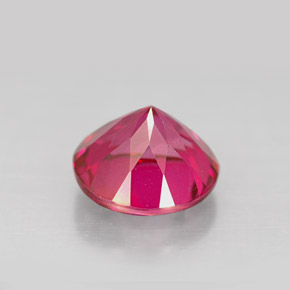 Mystic Topaz Gemstone in 10 mm (calibrated) Size for Sale, Mystic Topaz Stone in Orange Raspberry Color