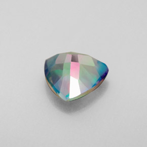 Mystic Topaz Gemstone in 8 x 8 mm (calibrated) Size for Sale, Mystic Topaz Stone in Top Rainbow Color