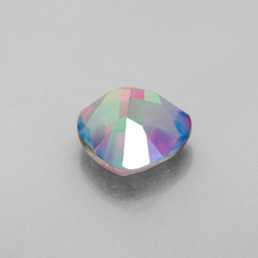 Mystic Topaz Gemstone in 8 x 8 mm (calibrated) Size for Sale, Mystic Topaz Stone in Top Rainbow Color