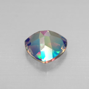 Mystic Topaz Gemstone in 8 x 8 mm (calibrated) Size for Sale, Mystic Topaz Stone in Top Rainbow Color
