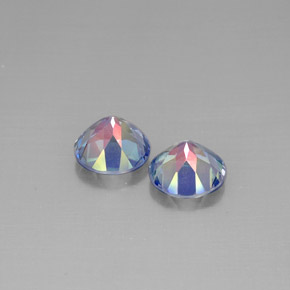 Mystic Topaz Gemstone in 10 mm (calibrated) Size for Sale, Mystic Topaz Stone in Top Rainbow Color