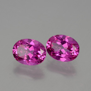 4.37 ct Pink Mystic Topaz Stone, Natural Mystic Topaz in Oval Facet Shape for Sale