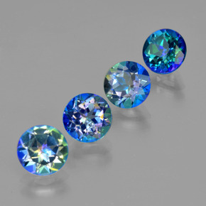 Mystic topaz loose gemstones Mystic topaz loose gemstones