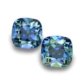 1.29 ct Multicolor Mystic Topaz Gemstone, Mystic Topaz Gem in Cushion-Cut Shape for Sale.