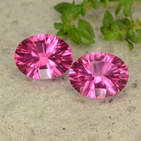 2.1ct Oval Concave Cut Purplish Pink Mystic Topaz for sale thumb image of 2.1ct Oval Concave Cut Purplish Pink Mystic Topaz (ID: 482883)