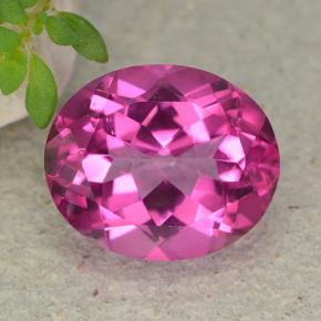 5.9ct Oval Facet Purplish Pink Mystic Topaz for sale thumb image of 5.9ct Oval Facet Purplish Pink Mystic Topaz (ID: 482948)
