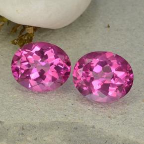 6.1ct Oval Facet Purplish Pink Mystic Topaz for sale thumb image of 6.1ct Oval Facet Purplish Pink Mystic Topaz (ID: 482966)