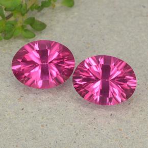 2.3ct Oval Concave Cut Purplish Pink Mystic Topaz for sale thumb image of 2.3ct Oval Concave Cut Purplish Pink Mystic Topaz (ID: 482993)
