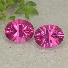 4.3ct Oval Concave Cut Purplish Pink Mystic Topaz for sale thumb image of 4.3ct Oval Concave Cut Purplish Pink Mystic Topaz (ID: 482996)
