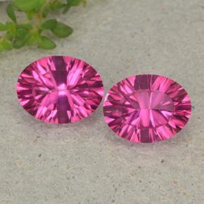2.1ct Oval Concave Cut Purplish Pink Mystic Topaz for sale thumb image of 2.1ct Oval Concave Cut Purplish Pink Mystic Topaz (ID: 482997)