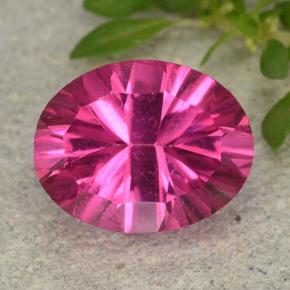 2.1ct Oval Concave Cut Purplish Pink Mystic Topaz Gem for sale 2.1ct Oval Concave Cut Purplish Pink Mystic Topaz Gem (ID: 483048)