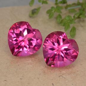 11.1ct Heart Facet Purplish Pink Mystic Topaz for sale thumb image of 11.1ct Heart Facet Purplish Pink Mystic Topaz (ID: 484827)