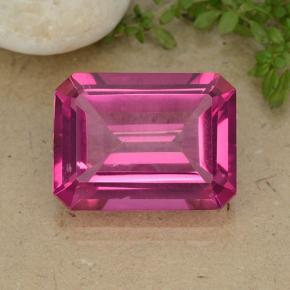 13ct Octagon Step Cut Purplish Pink Mystic Topaz for sale thumb image of 13ct Octagon Step Cut Purplish Pink Mystic Topaz (ID: 484920)