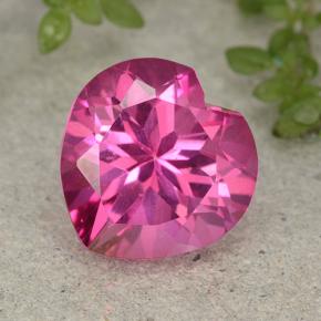 5.7ct Heart Facet Purplish Pink Mystic Topaz for sale thumb image of 5.7ct Heart Facet Purplish Pink Mystic Topaz (ID: 484967)