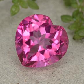 5.7ct Heart Facet Purplish Pink Mystic Topaz Gem for sale 5.7ct Heart Facet Purplish Pink Mystic Topaz Gem (ID: 484968)