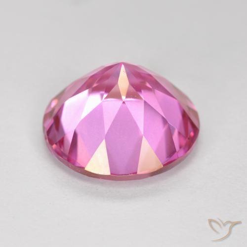 Mystic Topaz Gemstone in 10 mm (calibrated) Size for Sale, Mystic Topaz Stone in Deep Magenta Color