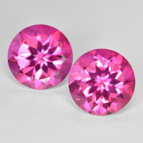 4.2ct Round Facet Purplish Pink Mystic Topaz Gem for sale 4.2ct Round Facet Purplish Pink Mystic Topaz Gem (ID: 487674)