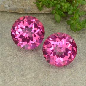 4.6ct Round Facet Purplish Pink Mystic Topaz Gem for sale 4.6ct Round Facet Purplish Pink Mystic Topaz Gem (ID: 487675)
