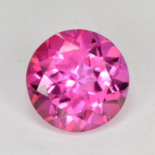 4.4ct Round Facet Purplish Pink Mystic Topaz Gem for sale 4.4ct Round Facet Purplish Pink Mystic Topaz Gem (ID: 488060)