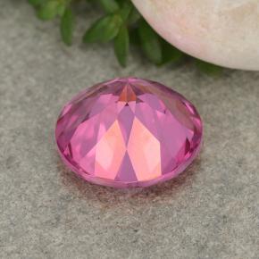 Mystic Topaz Gemstone in 10 mm (calibrated) Size for Sale, Mystic Topaz Stone in Hot Pink Color