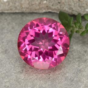 4ct Round Facet Purplish Pink Mystic Topaz Gem for sale 4ct Round Facet Purplish Pink Mystic Topaz Gem (ID: 488419)