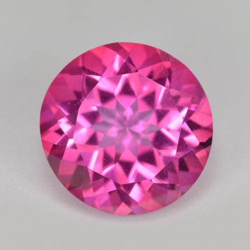 4.3ct Round Facet Purplish Pink Mystic Topaz for sale thumb image of 4.3ct Round Facet Purplish Pink Mystic Topaz (ID: 488432)