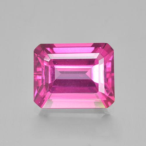 4.1ct Octagon Step Cut Pinkish Violet Mystic Topaz Gem for sale 4.1ct Octagon Step Cut Pinkish Violet Mystic Topaz Gem (ID: 489176)